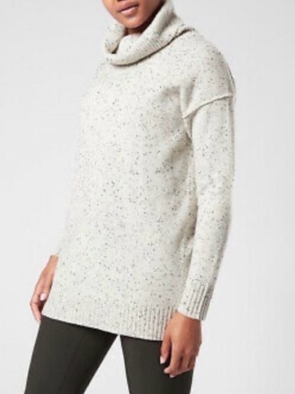 🔆Athleta Bayshore Wool
Cashmere Turtleneck Tunic size M